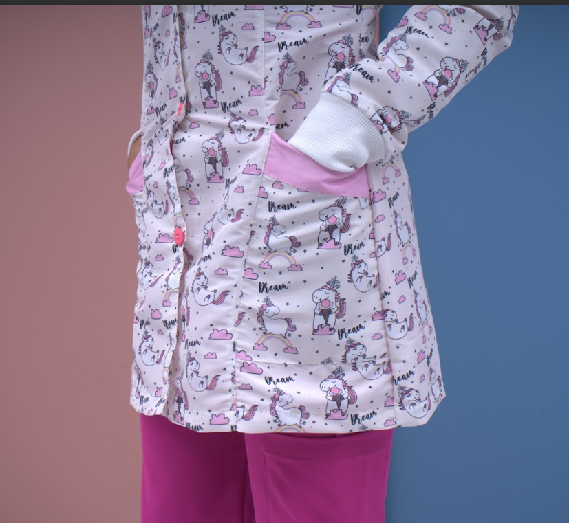 Bata Estampada Unicornios