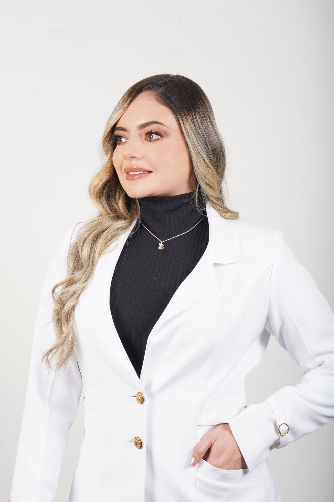 Bata Blazer Médica Femenina